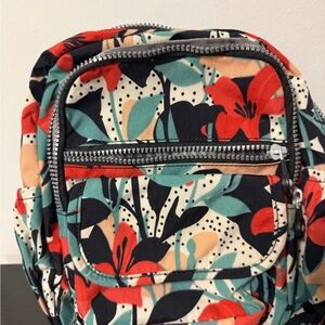 Floral Print Backpack